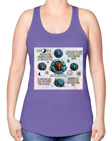 Straight scorpio 477# - scorpio -Racerback Tank