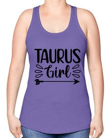 Taurus girl 500# - taurus -Racerback Tank
