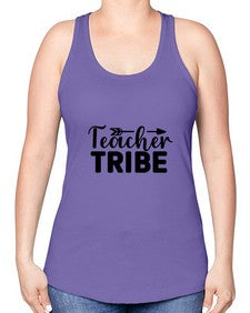 Teacher Tribe 1467# - teacher -Racerback Tank