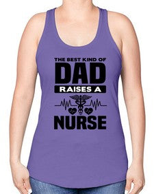 The best kind of Style 1501# - nurse -Racerback Tank