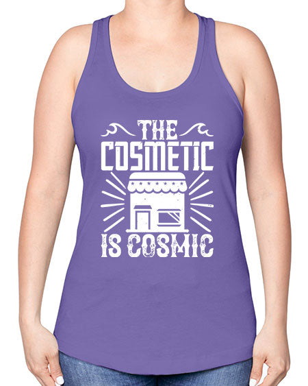 The cosmetic is cosmic Style 416# - architect -Racerback Tank