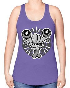 The nightmare 252# - cartoon general -Racerback Tank