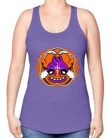 The super egg 253# - cartoon general -Racerback Tank