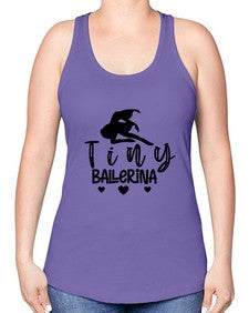 Tiny ballerina 203# - ballet -Racerback Tank