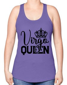 Virgo queen 540# - virgo -Racerback Tank