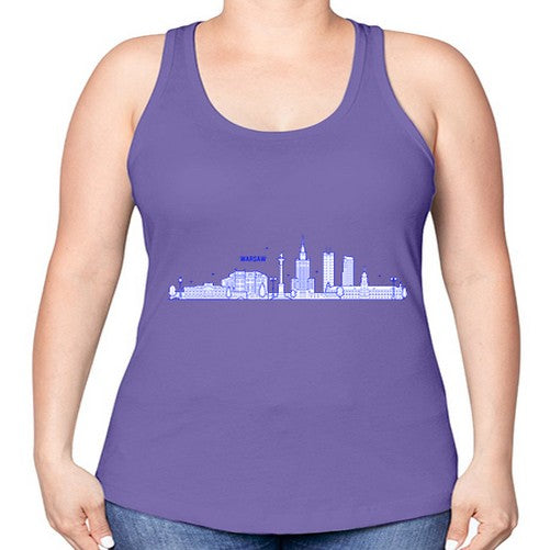 Warsaw 2099# - cities -Racerback Tank