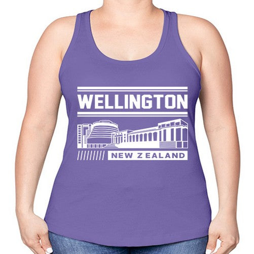 Wellington 2116# - cities -Racerback Tank