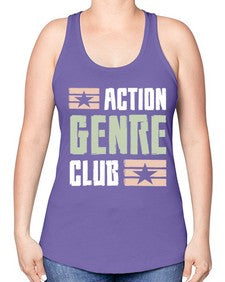 action genre club 59# - video games -Racerback Tank