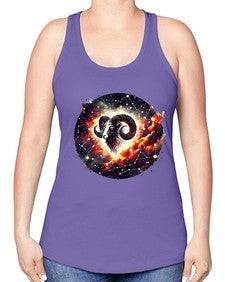aries 126# - aries -Racerback Tank