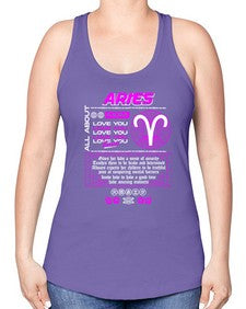 aries 138# - aries -Racerback Tank