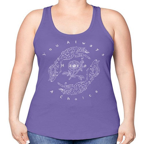 dog 18# - dogs -Racerback Tank