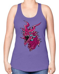 dragon 177# - dragon -Racerback Tank