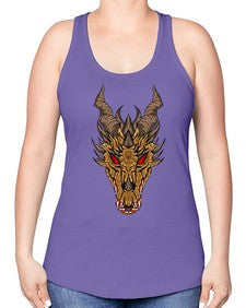 dragon 179# - dragon -Racerback Tank