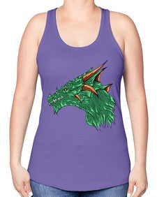 dragon 180# - dragon -Racerback Tank