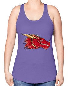 dragon 181# - dragon -Racerback Tank