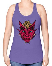 dragon 182# - dragon -Racerback Tank