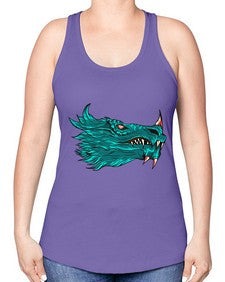 dragon 186# - dragon -Racerback Tank