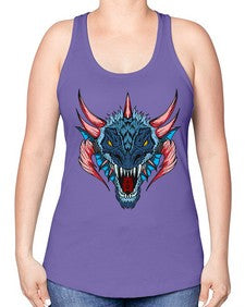 dragon 193# - dragon -Racerback Tank