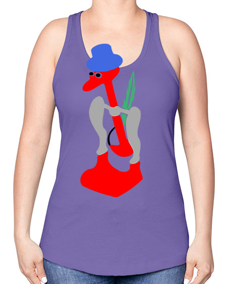 drinky bird 33# - birds -Racerback Tank