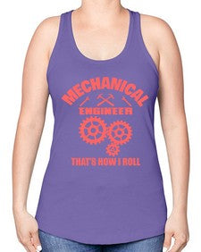 engineer roll 767# - engineer -Racerback Tank