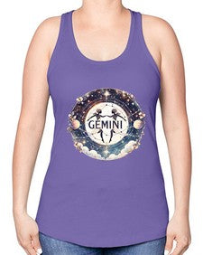 gemini 237# - gemini -Racerback Tank