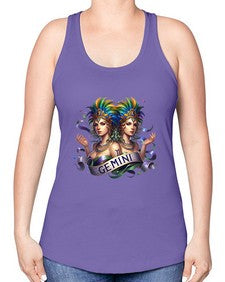 gemini 243# - gemini -Racerback Tank