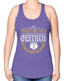 gemini 245# - gemini -Racerback Tank