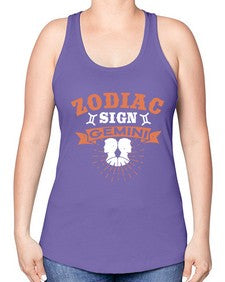 gemini 246# - gemini -Racerback Tank