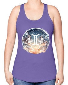 gemini 247# - gemini -Racerback Tank