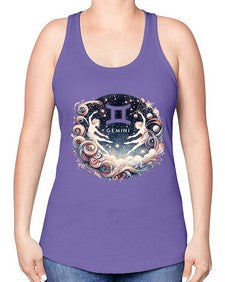 gemini 248# - gemini -Racerback Tank