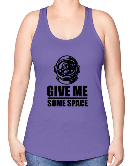give me some space 34# - space -Racerback Tank