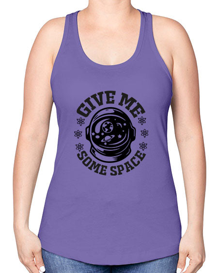 give me some space 35# - space -Racerback Tank