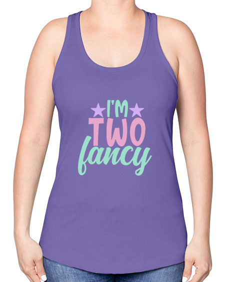 im two fancy Style 121# - kids -Racerback Tank