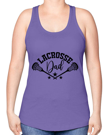 lacrosse dad 8# - lacrosse -Racerback Tank