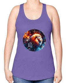 leo 300# - leo -Racerback Tank