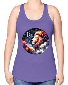 leo 301# - leo -Racerback Tank