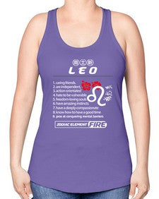 leo 307# - leo -Racerback Tank