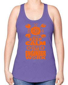 let the engineer do 1048# - engineer -Racerback Tank