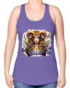 libra 316# - libra -Racerback Tank