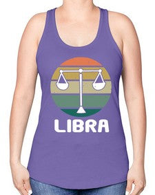 libra 337# - libra -Racerback Tank