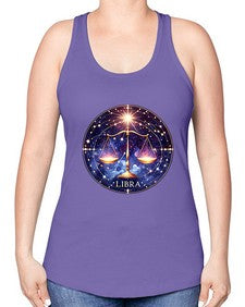libra 341# - libra -Racerback Tank