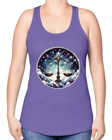 libra 342# - libra -Racerback Tank