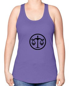 libra 344# - libra -Racerback Tank