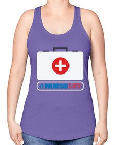 nurse life 1168# - nurse -Racerback Tank