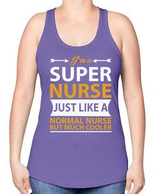 nurse tshirt 1212# - nurse -Racerback Tank