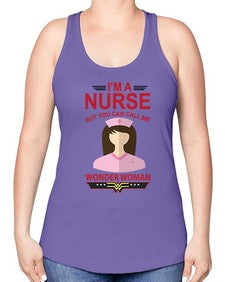 nurse tshirt 1215# - nurse -Racerback Tank