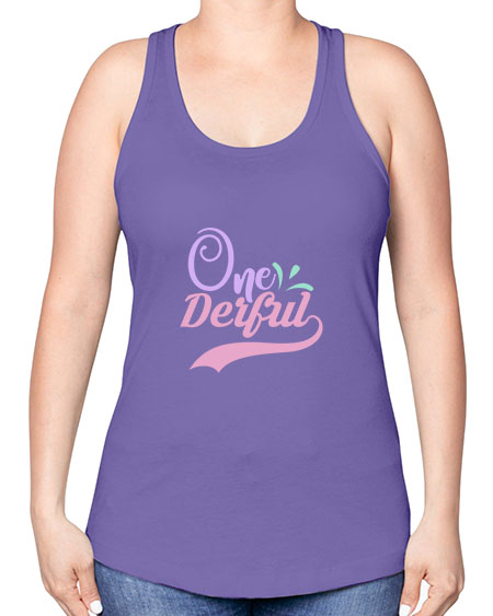 one derful Style 174# - kids -Racerback Tank