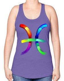 pisces 370# - pisces -Racerback Tank