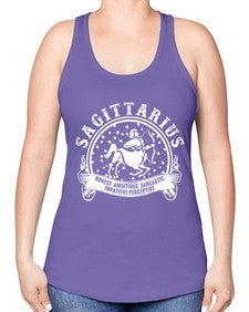 sagittarius 34# - sagittarius -Racerback Tank