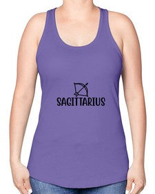 sagittarius 405# - sagittarius -Racerback Tank
